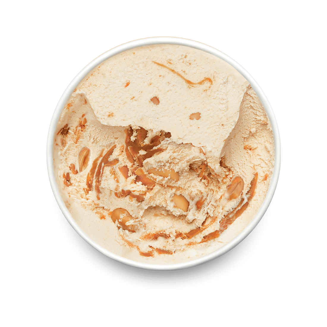 peanut butter crunch pint lid off