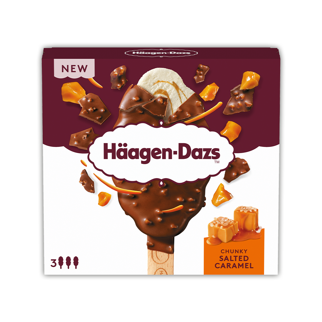 Stick Crunchy Salted Caramel